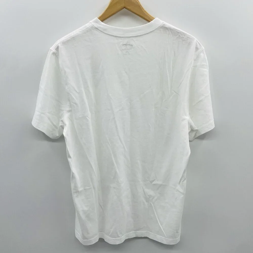 J‎ Crew Mens Size Medium Relaxed Cherub Vintage-Wash Cotton Graphic T-shirt 010